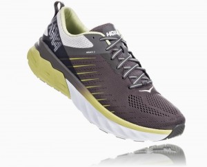 Hoka Arahi 3 Grey / Light Green | 16409RYEI