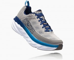 Hoka Bondi 6 Blue / Grey | 25301QDWO