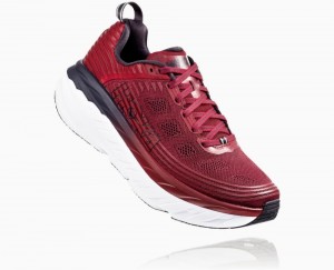 Hoka Bondi 6 Red / Obsidian | 27849QKGO