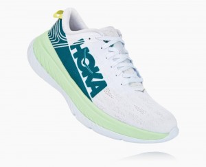 Hoka Carbon X Green Grey / White | 91508LZWC