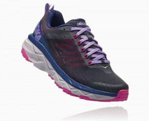 Hoka Challenger ATR 5 Ebony/Very Berry | 68120VYJK