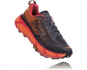 Hoka EVO Mafate 2 Black / Red | 58930FCJP