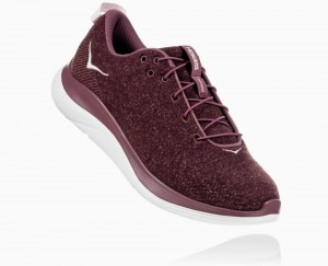 Hoka Hupana Flow Wool Rose Brown / Brown | 51972FOGY