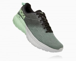 Hoka Mach 3 Green Grey / Black | 73650BIVG