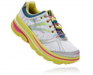 Hoka Outdoor Voices Bondi B Light Green / Pink | 63208FVTP