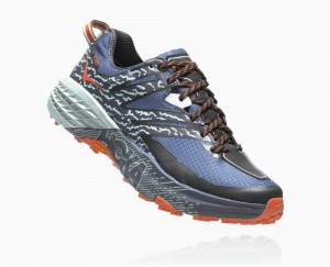 Hoka Speedgoat 3 Waterproof Blue | 31562ZTKD