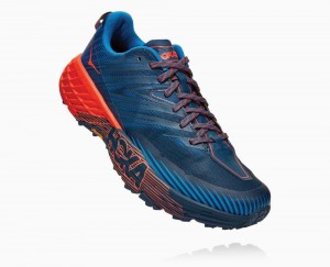 Hoka Speedgoat 4 Blue / Red | 89250GNDJ