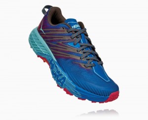 Hoka Speedgoat 4 Royal Blue / Pink Peacock | 24053LBXE