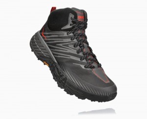 Hoka Speedgoat Mid GORE Dark Grey / Dark Grey | 61954VSIX