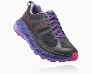 Hoka Stinson ATR 5 Ebony/Very Berry | 75326JGWO