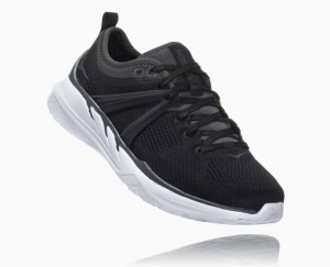 Hoka Tivra Black / Dark Grey | 21854QVXE