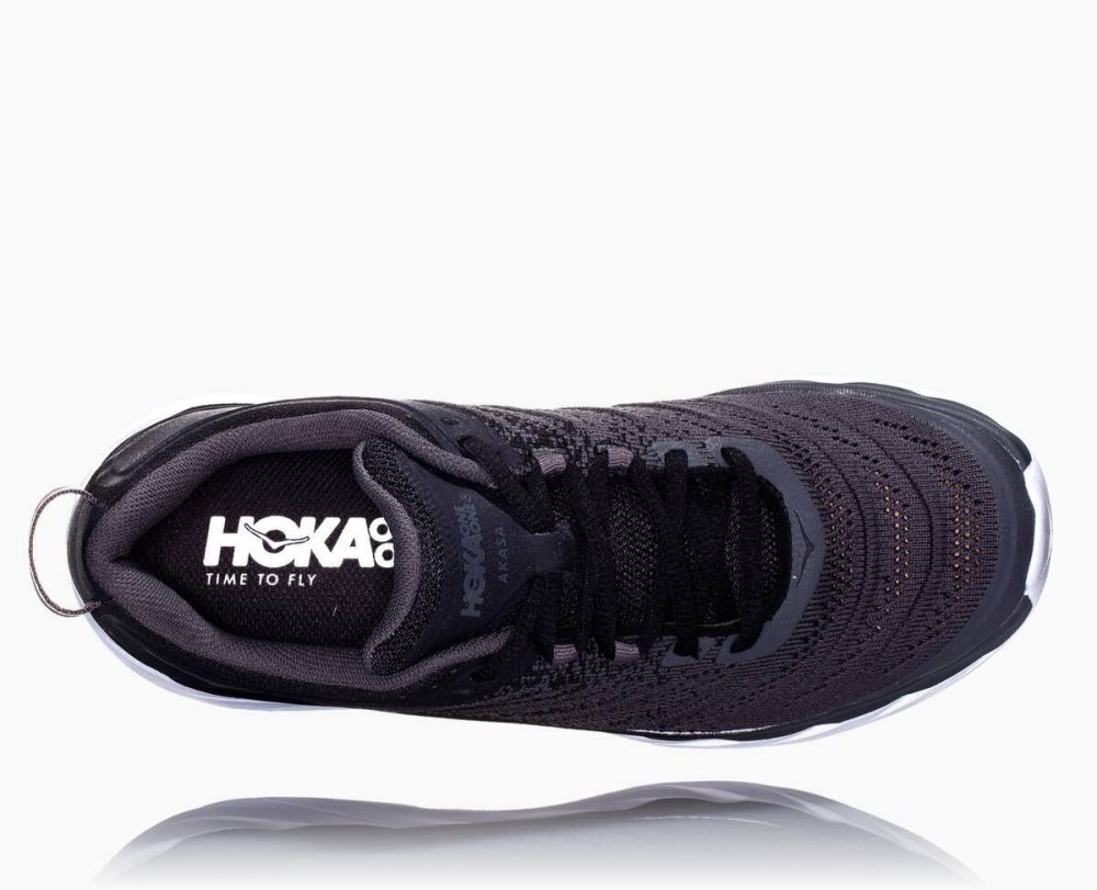 Hoka Akasa Black / Dark Grey | 10469TXWV