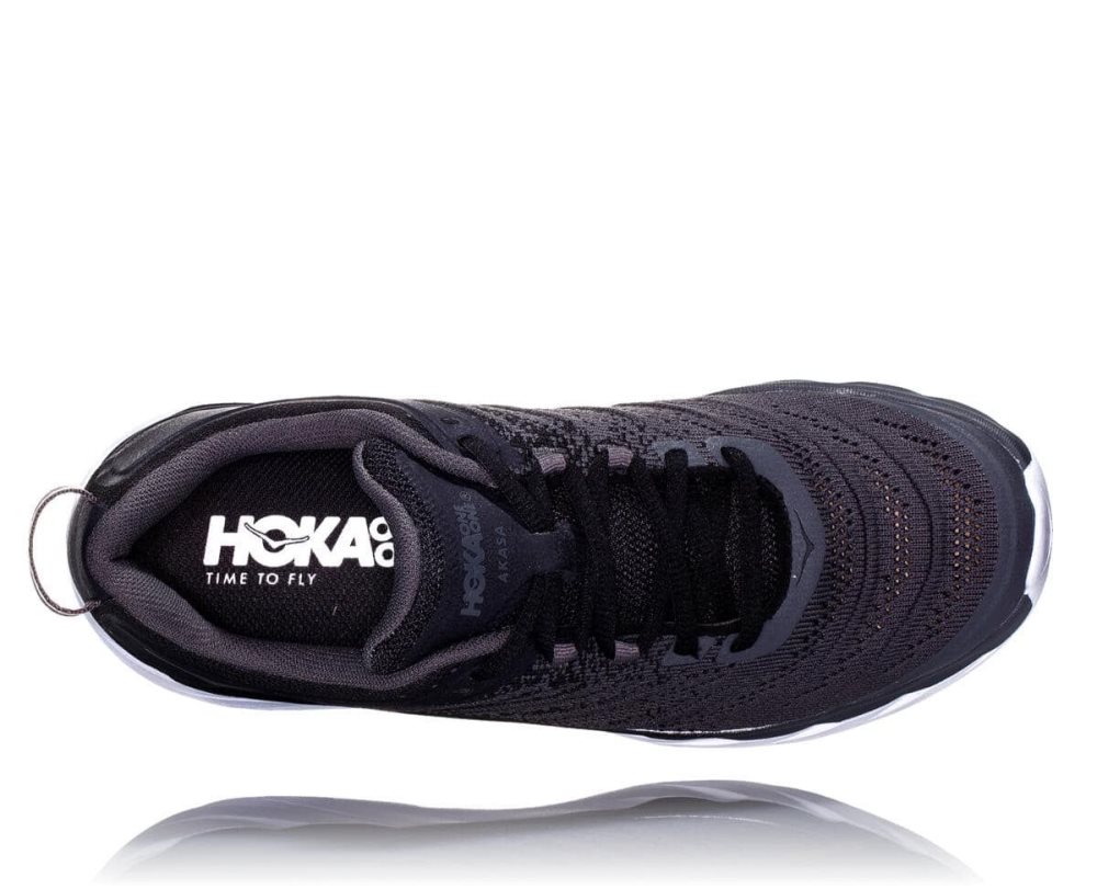 Hoka Akasa Black / Dark Grey | 38954WUFK