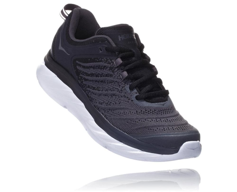 Hoka Akasa Black / Dark Grey | 40762AHLO