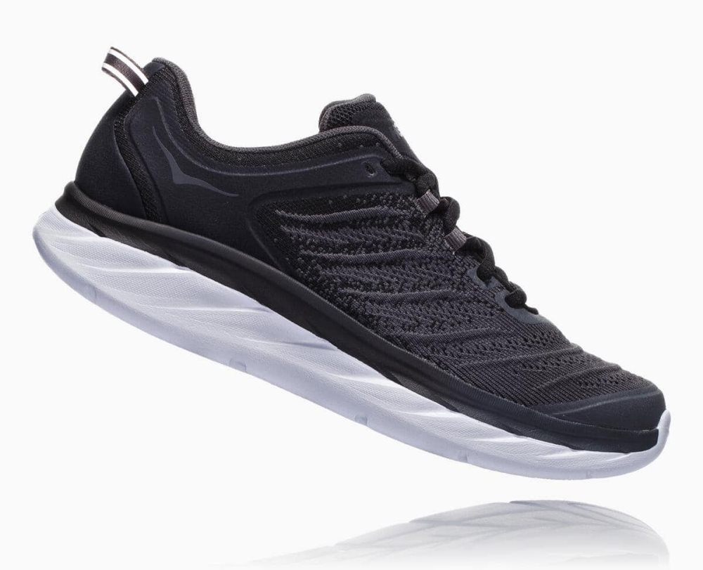 Hoka Akasa Black / Dark Grey | 62349QFIO