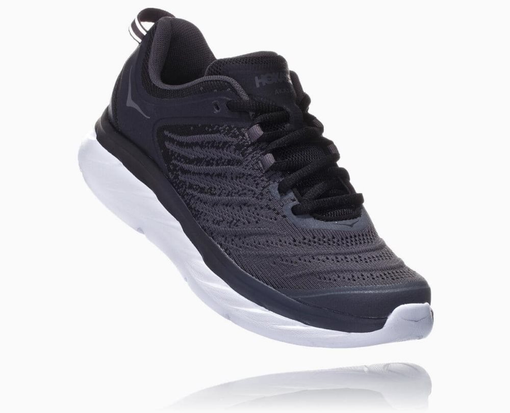 Hoka Akasa Black / Dark Grey | 71326UNKZ