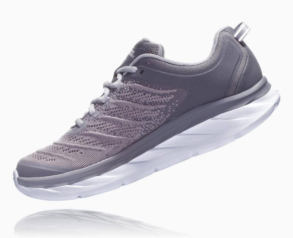 Hoka Akasa Grey / Silver | 24896TJFQ