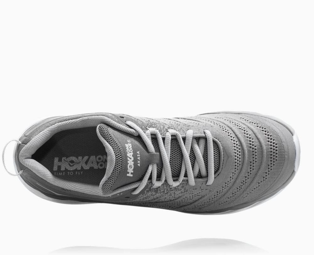 Hoka Akasa Wide Grey / Silver | 87341APFX