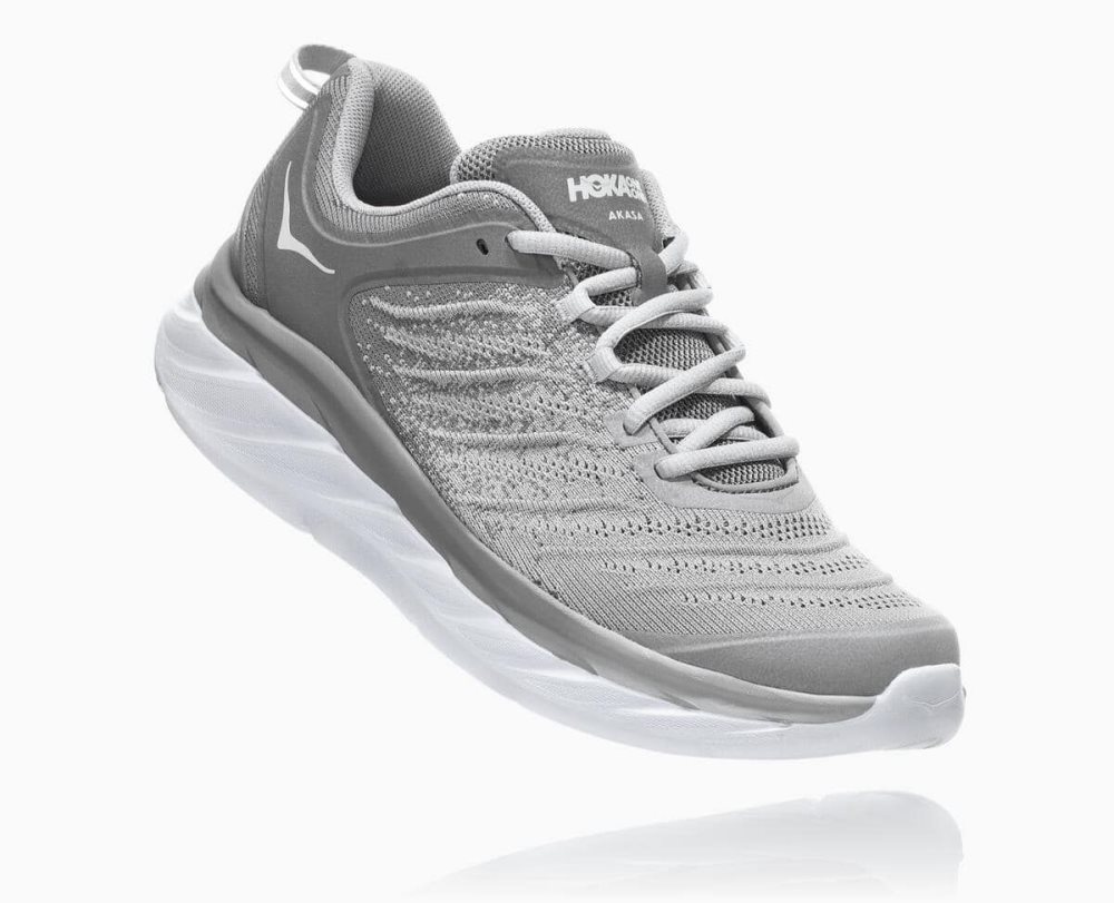 Hoka Akasa Wide Grey / Silver | 87341APFX