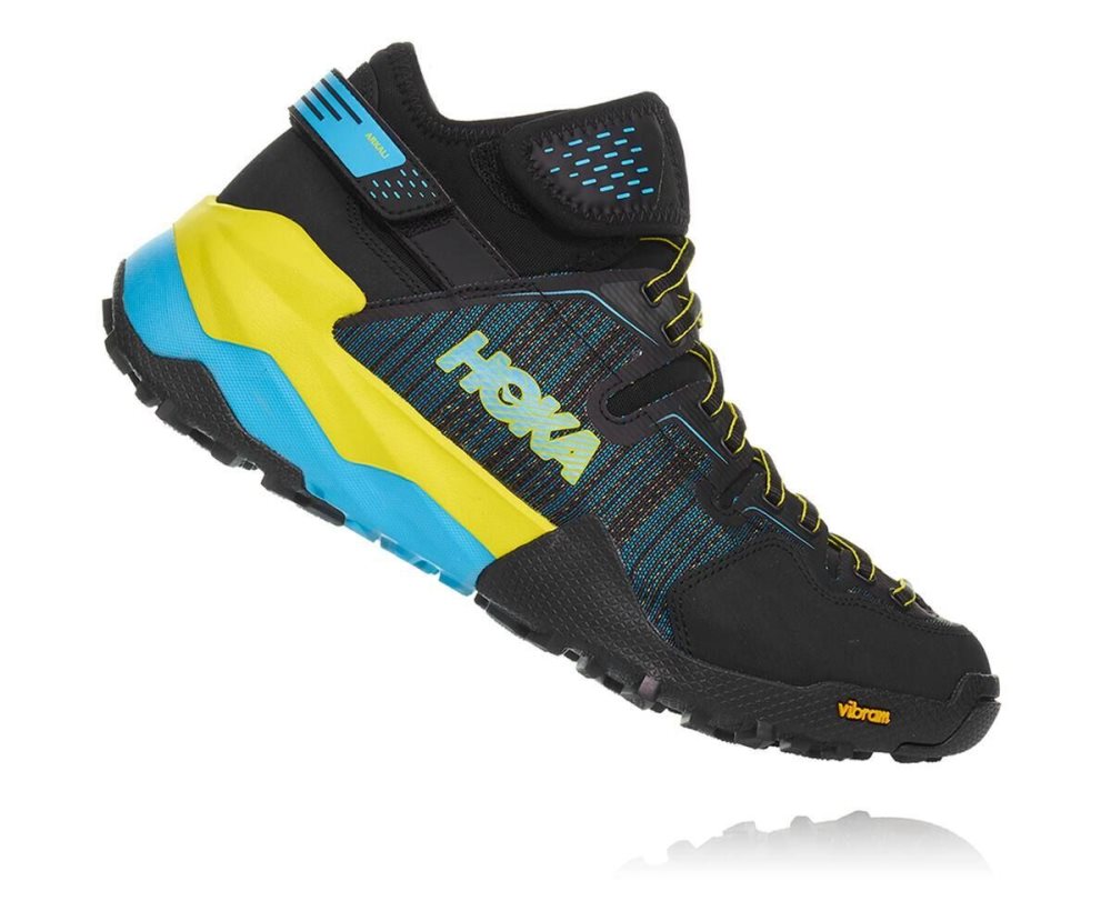 Hoka Arkali Black / Blue / Orange | 34821FGBC