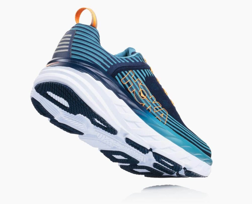 Hoka Bondi 6 Black / Blue | 06245GURN