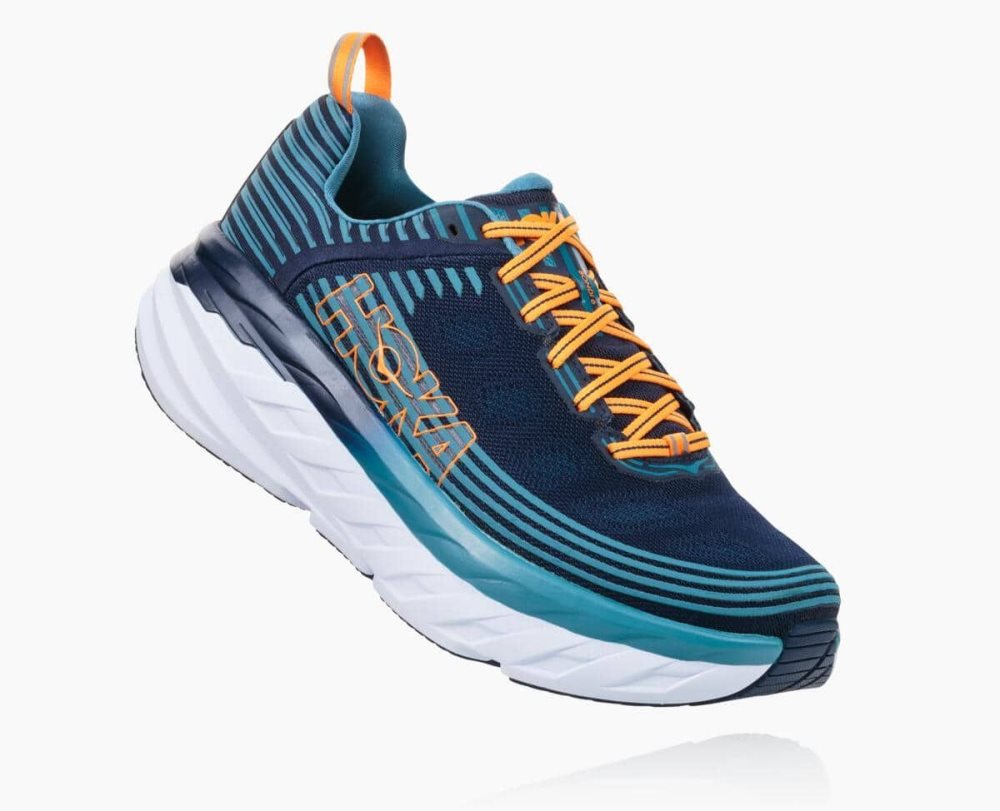 Hoka Bondi 6 Black / Blue | 06245GURN