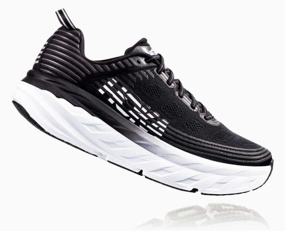 Hoka Bondi 6 Black / White | 51038XRTE