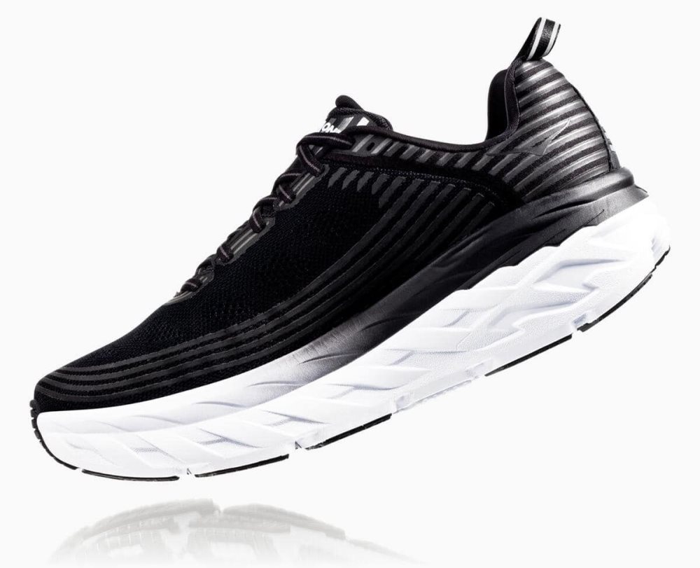 Hoka Bondi 6 Black / White | 64578MLRS