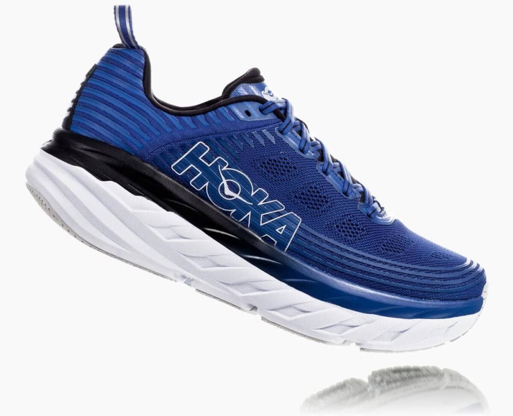 Hoka Bondi 6 Blue / Dark Grey | 87936IBUA