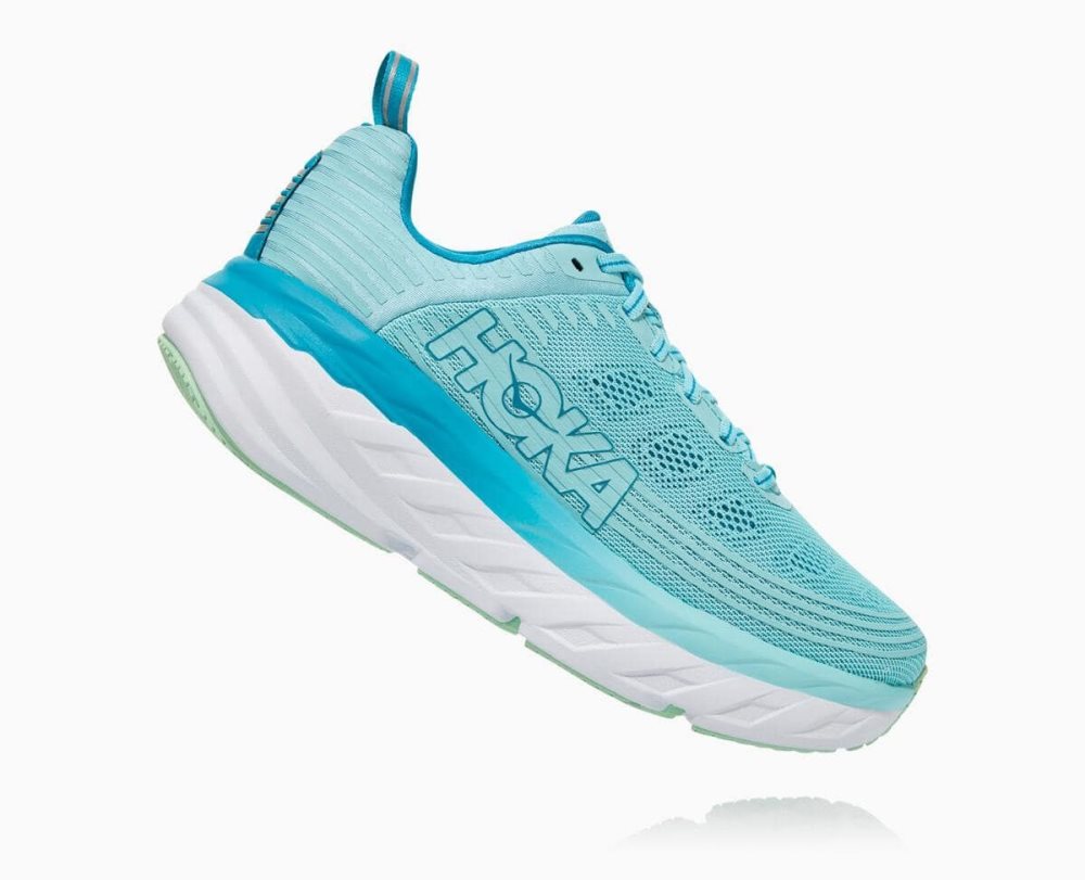 Hoka Bondi 6 Brown / Blue | 14075AIEO