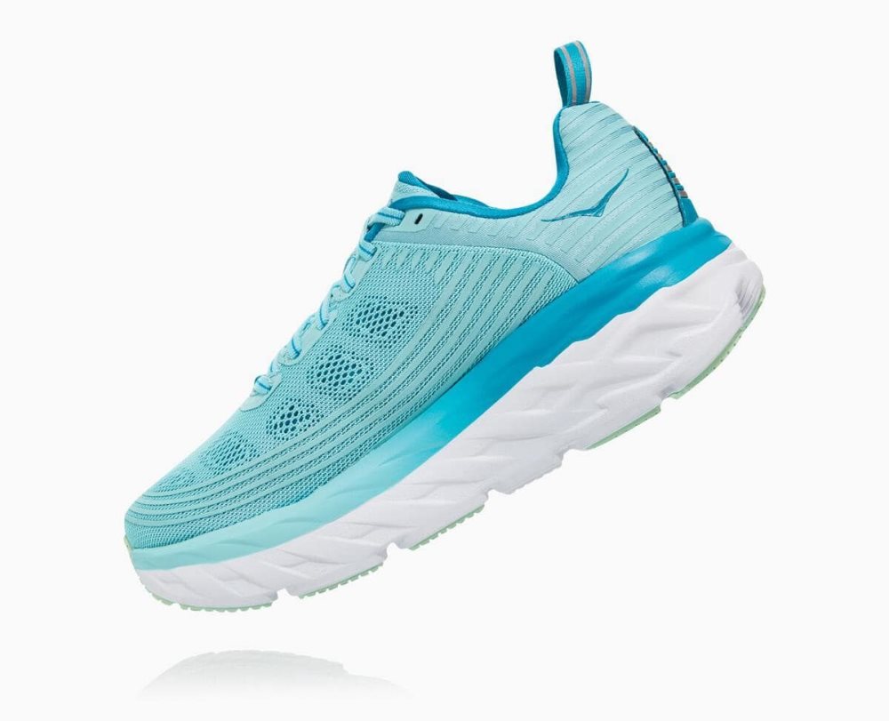 Hoka Bondi 6 Brown / Blue | 14075AIEO