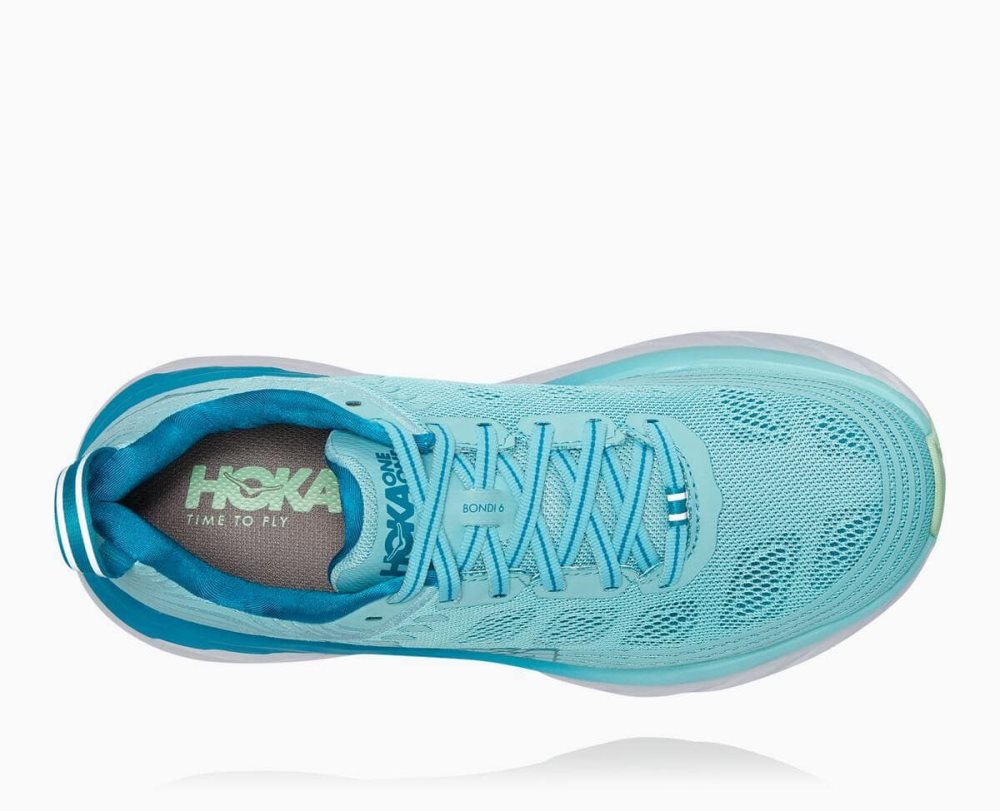 Hoka Bondi 6 Brown / Blue | 14075AIEO