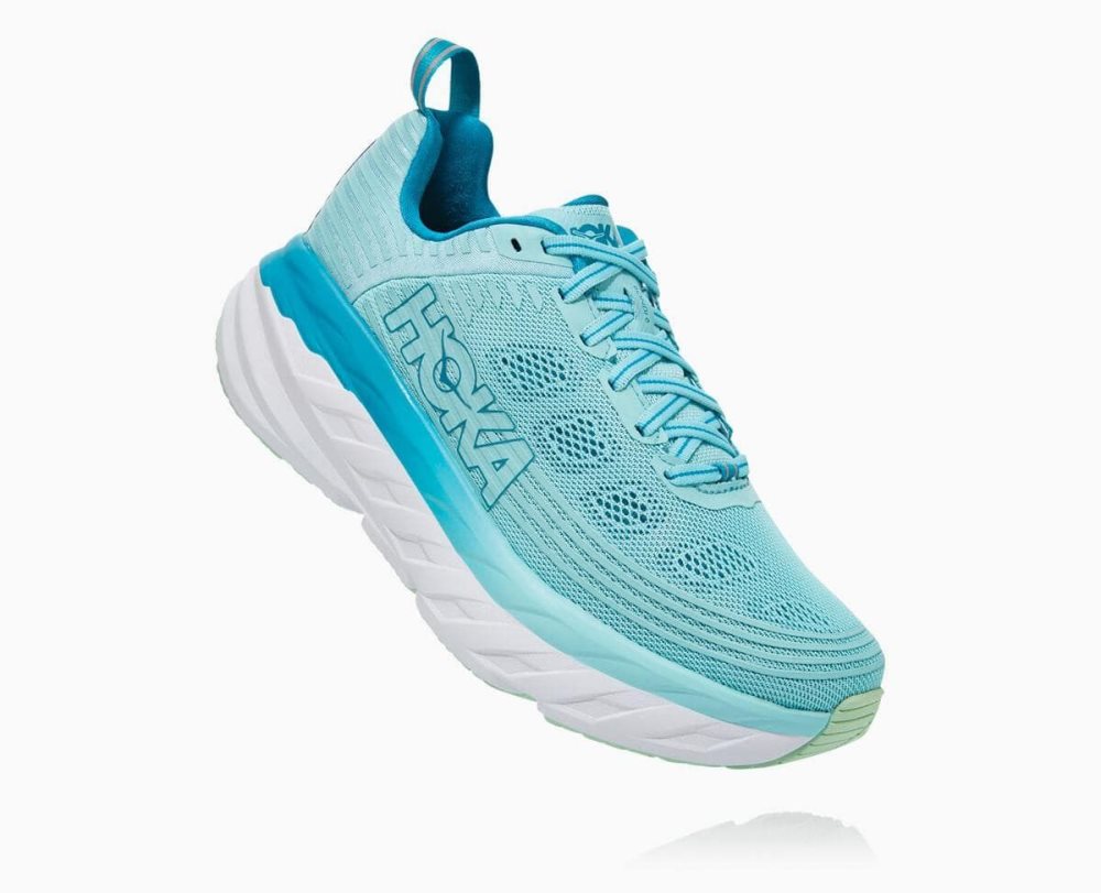 Hoka Bondi 6 Brown / Blue | 14075AIEO