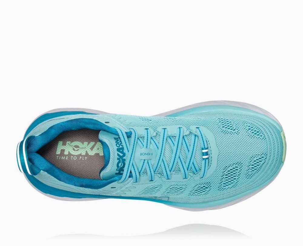 Hoka Bondi 6 Brown / Blue | 58692ZQNF