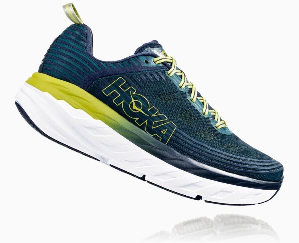 Hoka Bondi 6 Deep Turquoise / Green | 53498CMVJ