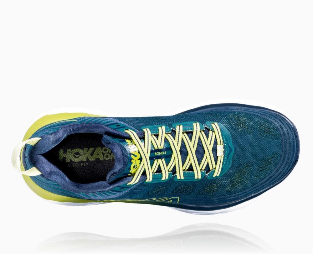 Hoka Bondi 6 Deep Turquoise / Green | 53498CMVJ