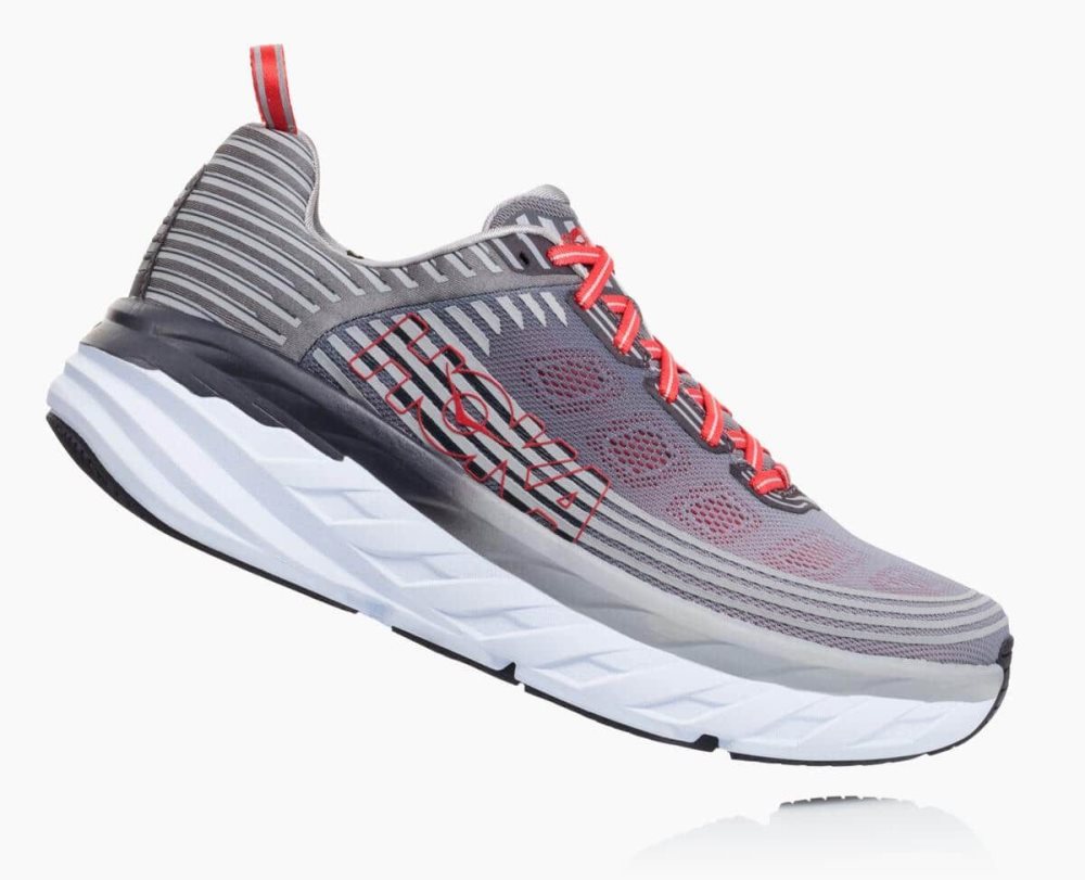 Hoka Bondi 6 Grey | 18674VQLZ