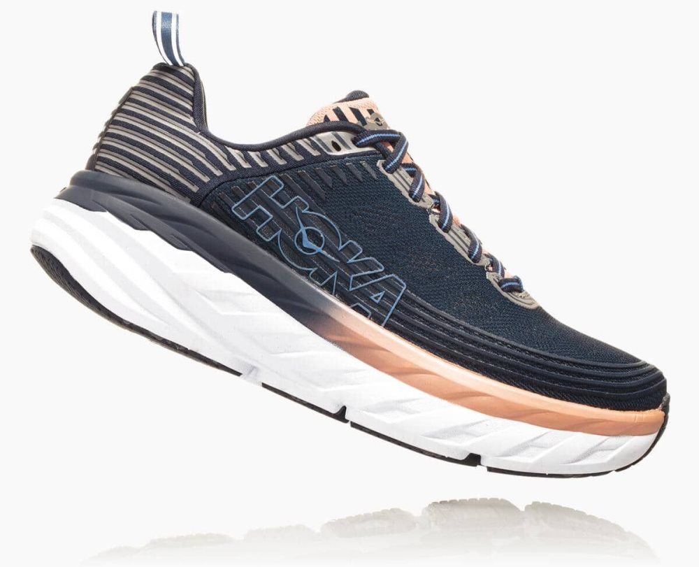 Hoka Bondi 6 Indigo / Pink | 06975RHJK