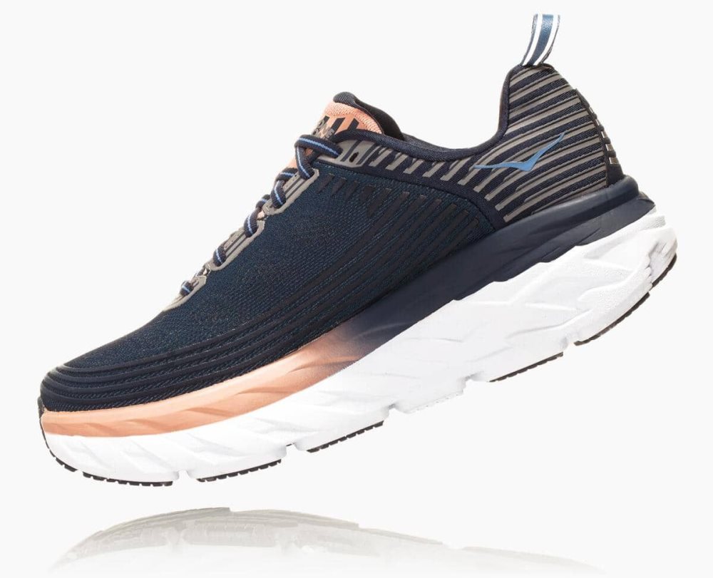 Hoka Bondi 6 Indigo / Pink | 06975RHJK