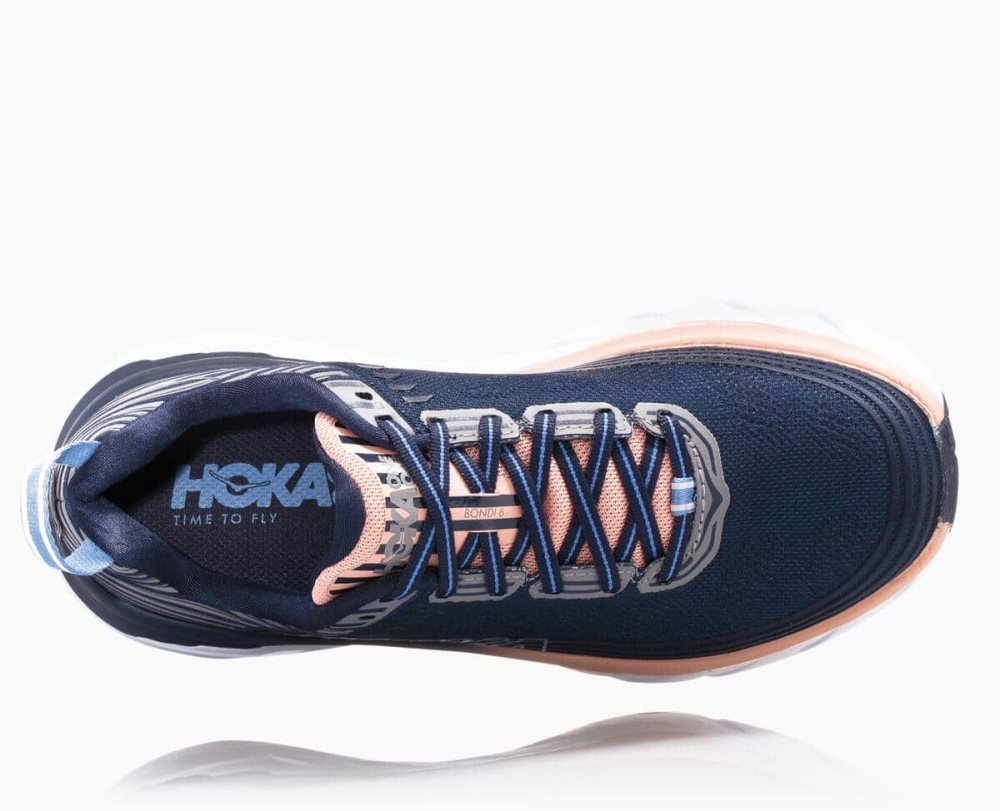 Hoka Bondi 6 Indigo / Pink | 06975RHJK