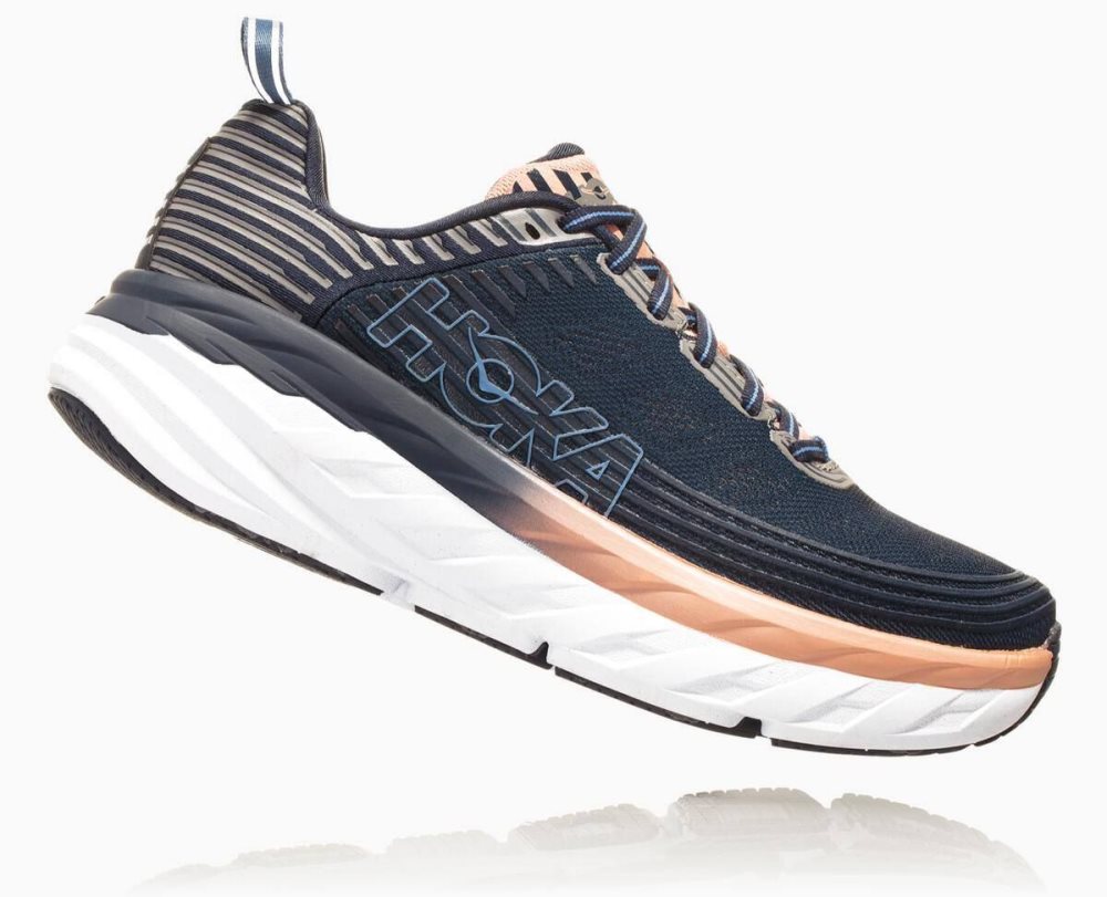 Hoka Bondi 6 Indigo / Pink | 50721NBFP