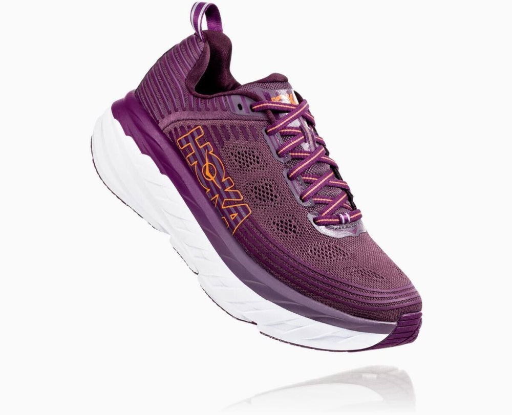 Hoka Bondi 6 Purple | 19647EXCK