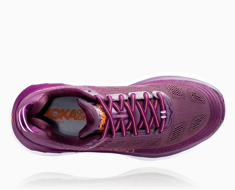 Hoka Bondi 6 Purple | 60573JGFV