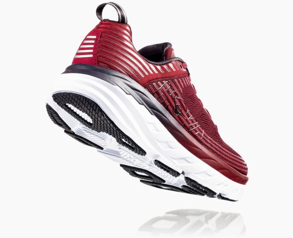 Hoka Bondi 6 Red / Obsidian | 27849QKGO