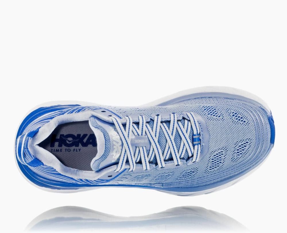 Hoka Bondi 6 Wide Blue | 34265OUCX