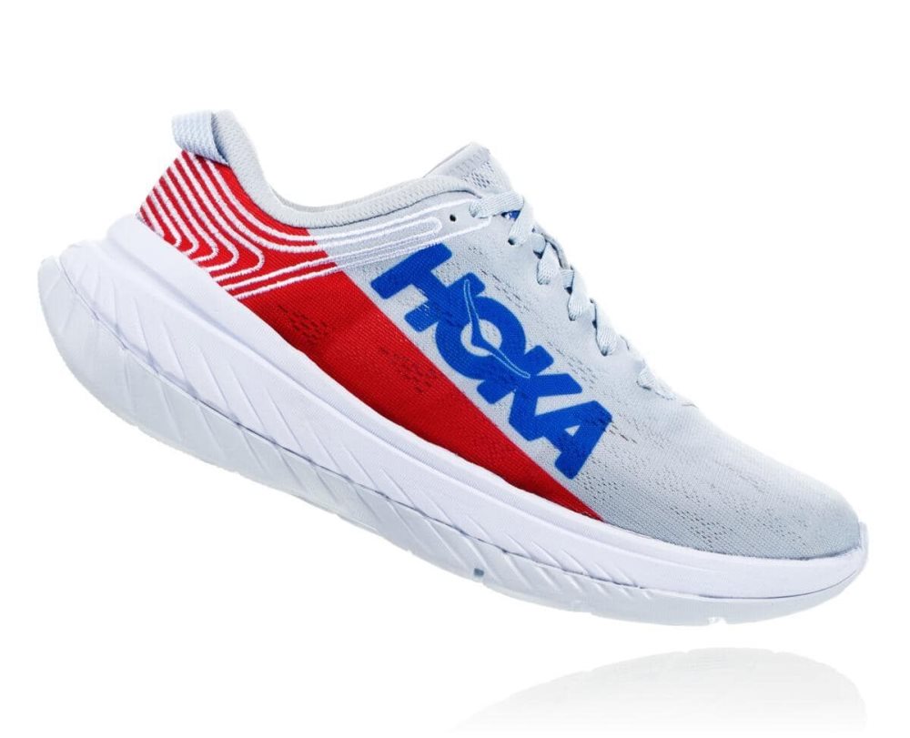 Hoka Carbon X Blue | 95210XEZV