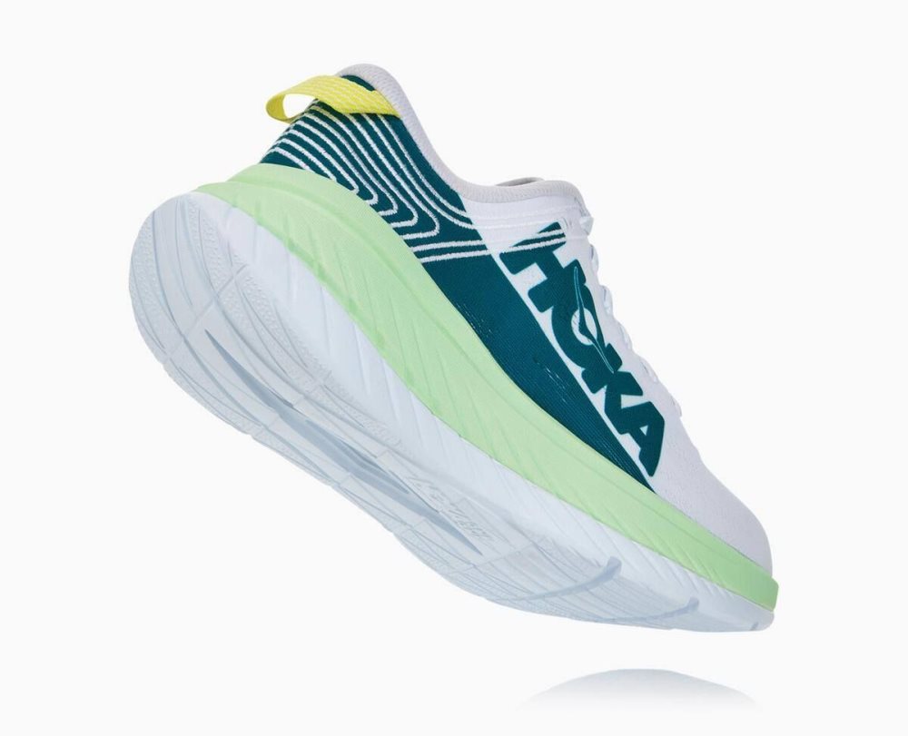 Hoka Carbon X Green Grey / White | 74365EGOW