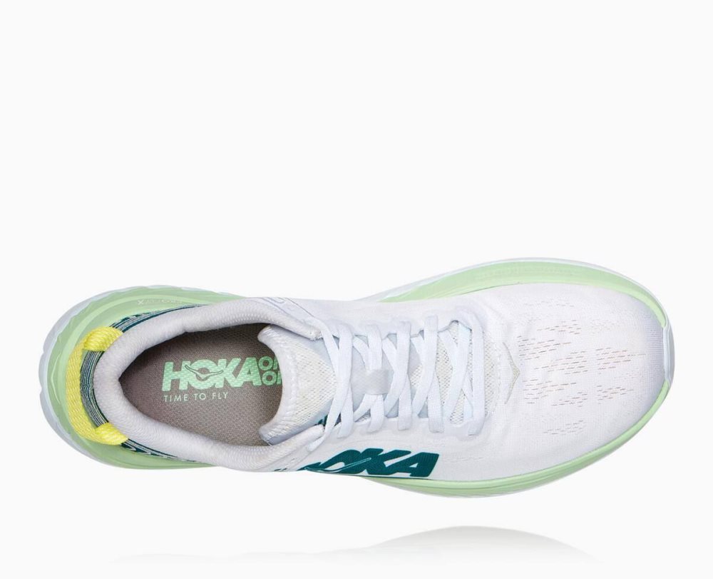 Hoka Carbon X Green Grey / White | 74365EGOW