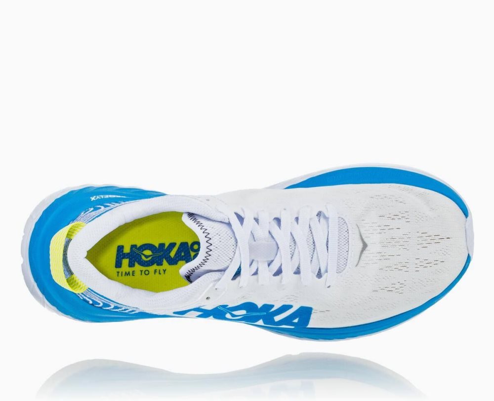 Hoka Carbon X White / Blue | 54087LERG