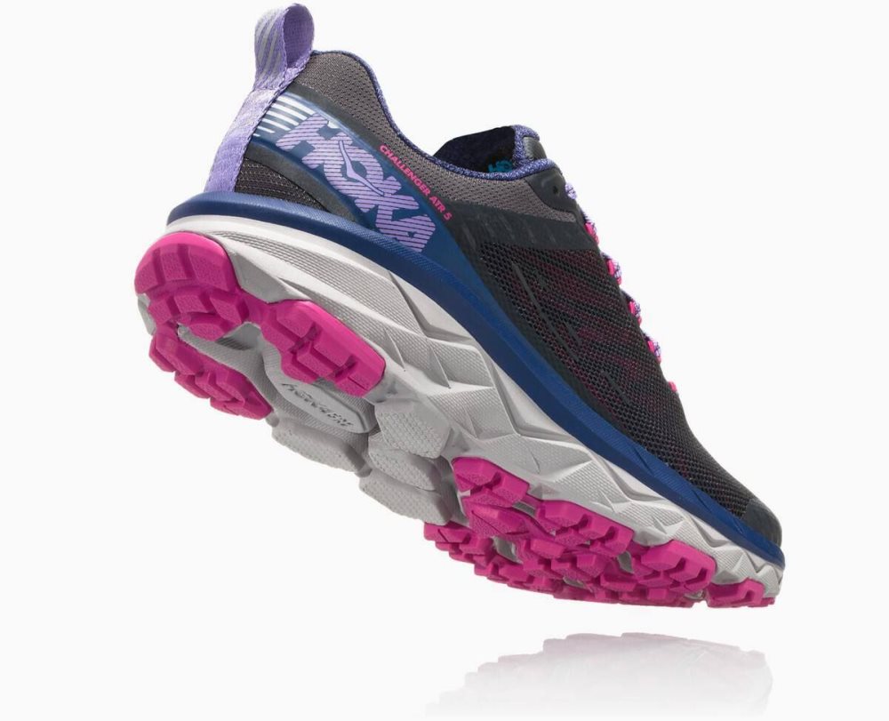 Hoka Challenger ATR 5 Ebony/Very Berry | 40697HZOF